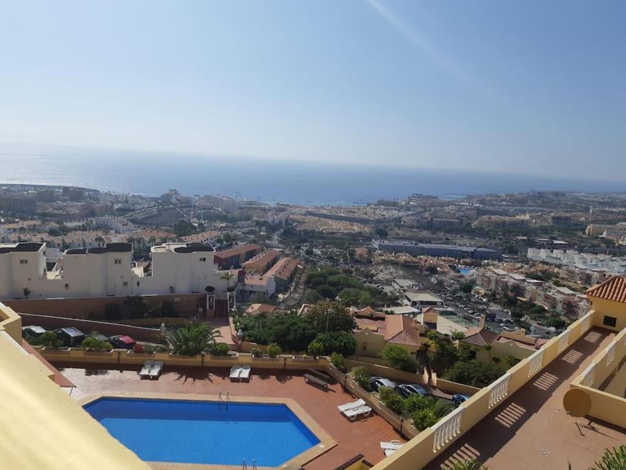 Apartamento Con Impresionantes Vistas Y Piscina Costa Adeje  ภายนอก รูปภาพ