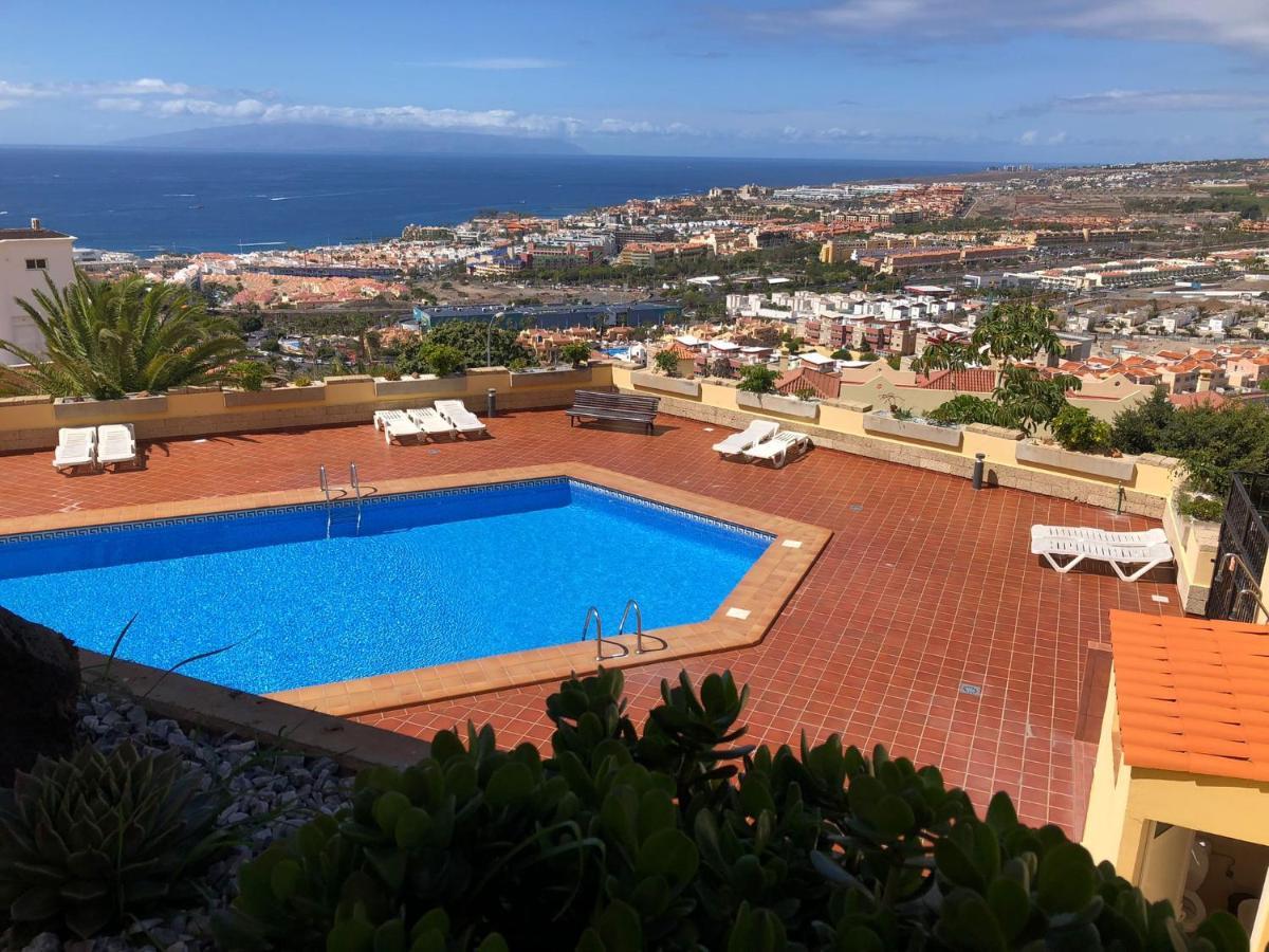 Apartamento Con Impresionantes Vistas Y Piscina Costa Adeje  ภายนอก รูปภาพ