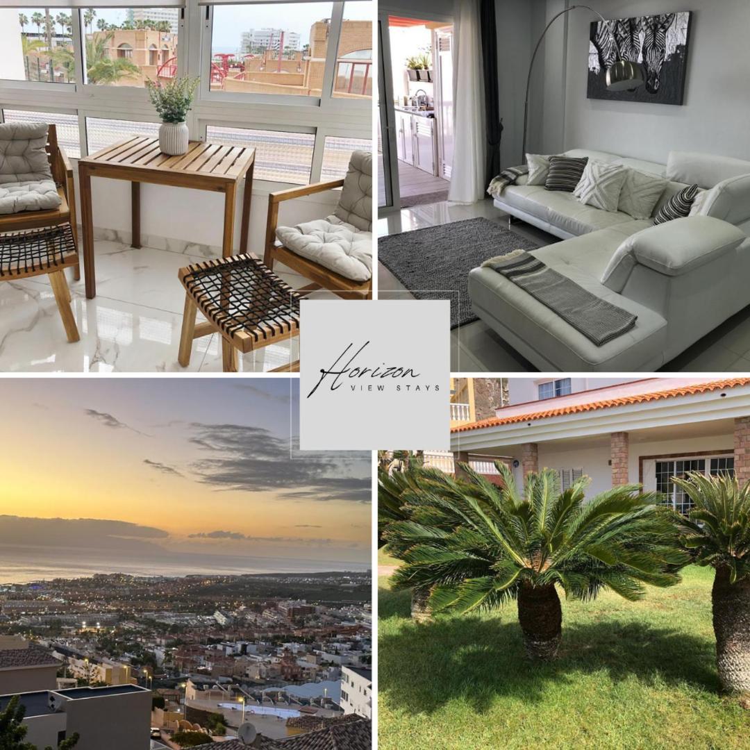 Apartamento Con Impresionantes Vistas Y Piscina Costa Adeje  ภายนอก รูปภาพ